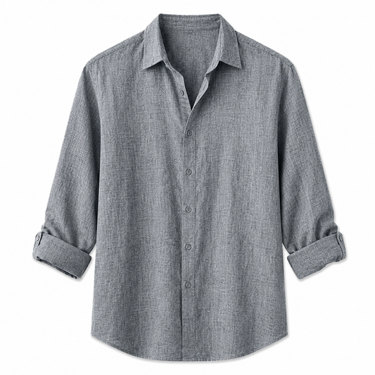 Men’s Long Sleeve Button-Up Shirt