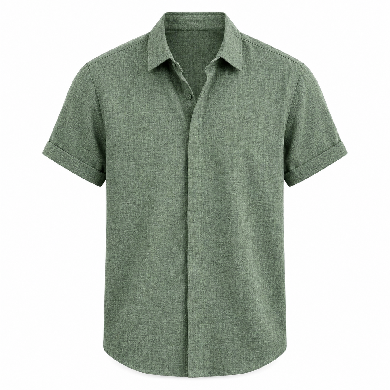 Men’s Short Sleeve Button-Up Shirt
