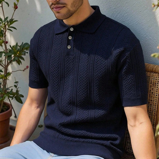 Men's Collared Shirt Short Sleeve